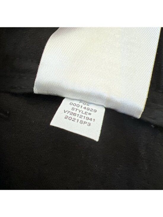 Vince Linen Blend Utility Pant Womens 8 Black High Waist Ankle Length - Picture 16 of 16